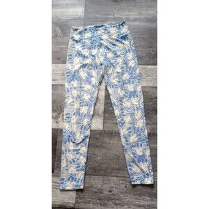 LulaRoe Women's One Size Blue Leggings Disney Micky Mouse Faces